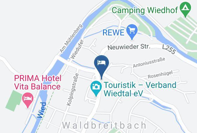 Neuwied - Hotel Zur Post Maps