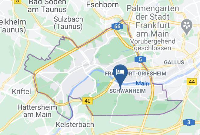 Frankfurt Am Main - Hotel Zur Post Maps