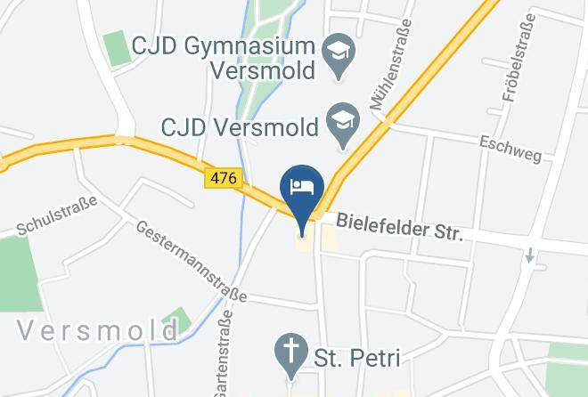 Gutersloh - Hotel Zur Post Versmold Maps