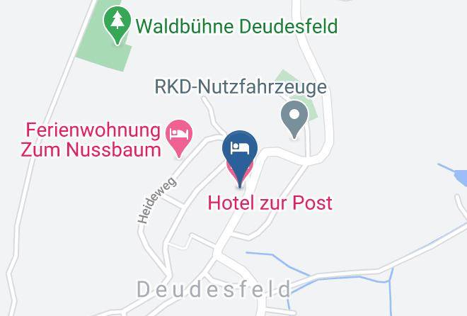 Vulkaneifel - Hotel Zur Post Maps
