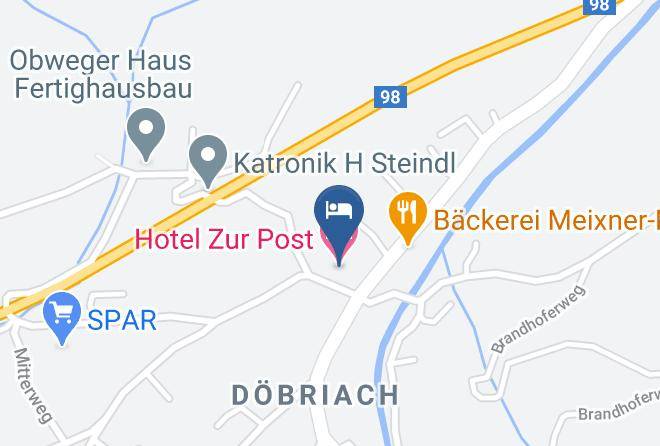 Spittal An Der Drau - Hotel Zur Post Maps