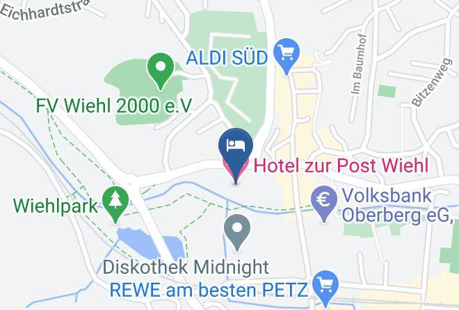 Oberbergischer Kreis - Hotel Zur Post Wiehl Gmbh Maps