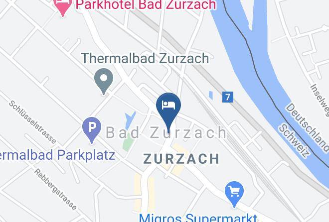 Zurzach - Hotel Zur Post Maps
