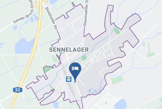 Paderborn - Hotel Zur Senne Maps