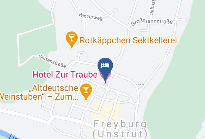 Burgenlandkreis - Hotel Zur Traube Maps
