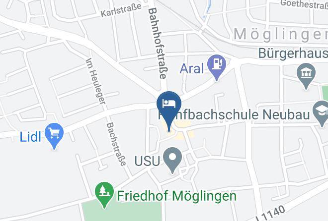 Ludwigsburg - Hotel Zur Traube Maps