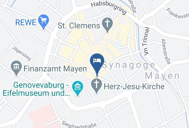 Hotel Zur Traube Map