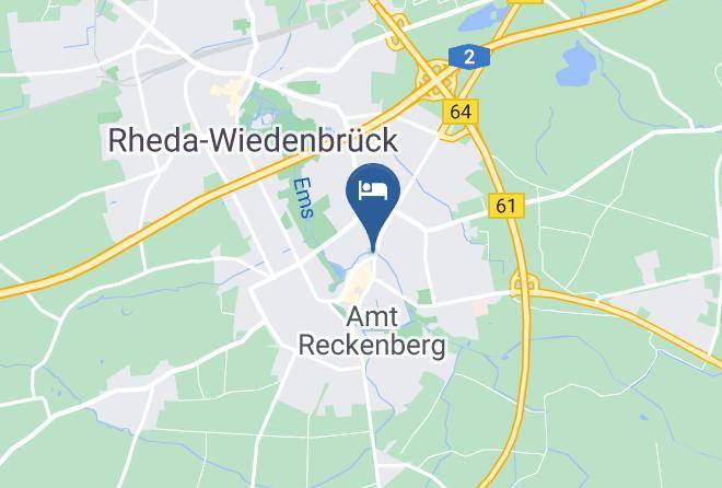 Gutersloh - Hotel Zur Wartburg Maps