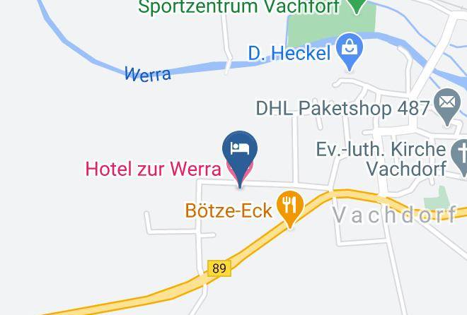 Schmalkalden Meiningen - Hotel Zur Werra Maps