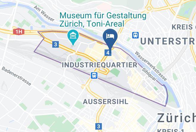 Zurich - Hotel Zuri By Fassbind Maps