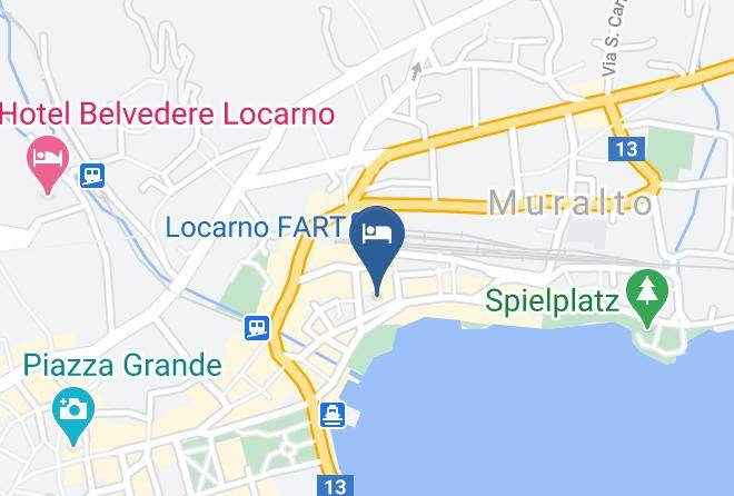 Locarno - Hotel Zurigo Maps