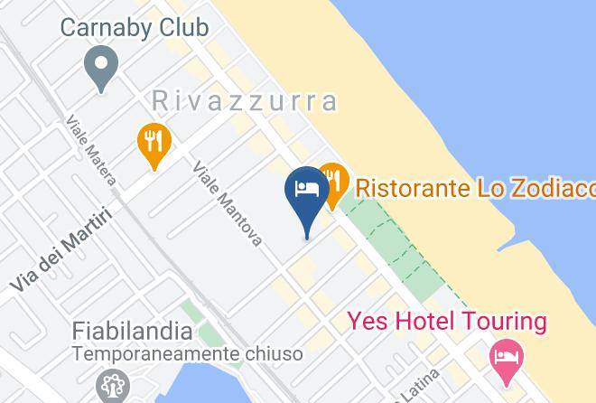 Rimini - Hotel Zurigo Maps