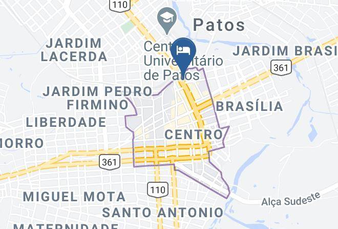 Patos - Hotel Zurique Maps
