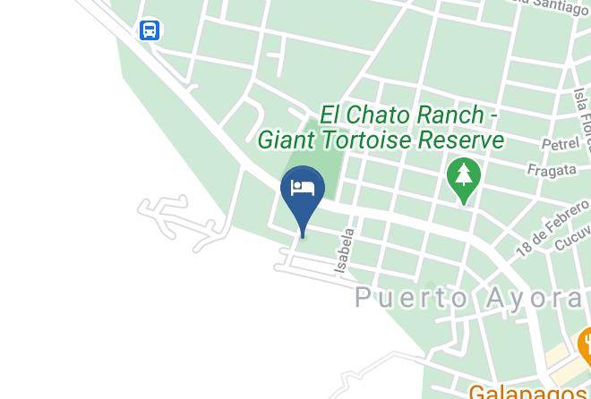 Santa Cruz - Hotel Zurizadai Galapagos Maps