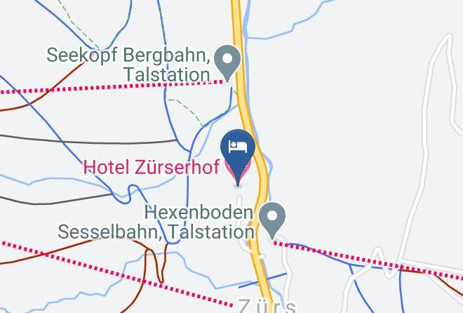 Bludenz - Hotel Zurserhof Maps