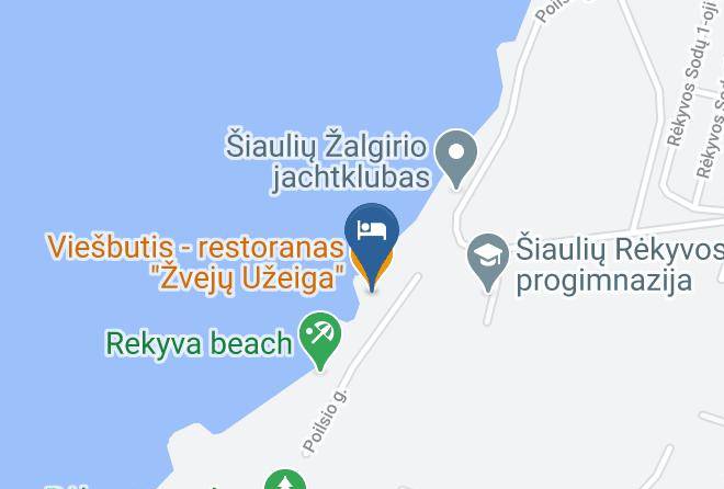 Siauliai - Hotel Zveju Uzeiga Maps