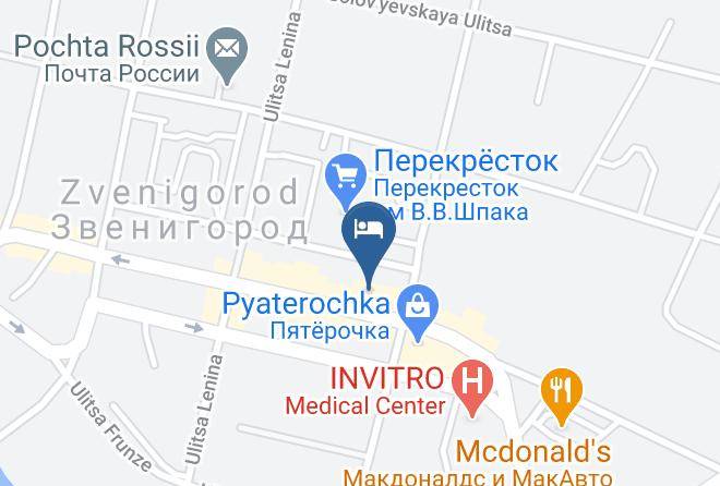 Odintsovsky District - Hotel Zvenigorod Maps