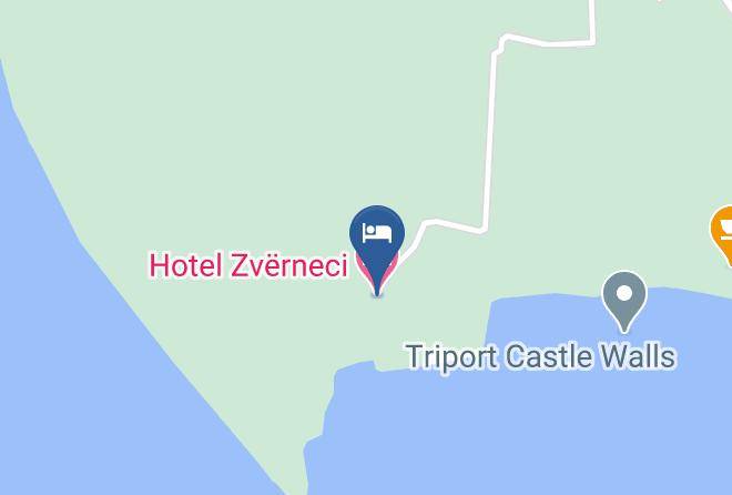 Vlore - Hotel Zverneci Maps