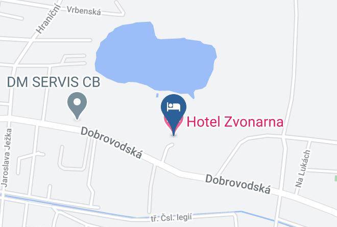 Ceske Budejovice - Hotel Zvonarna Maps