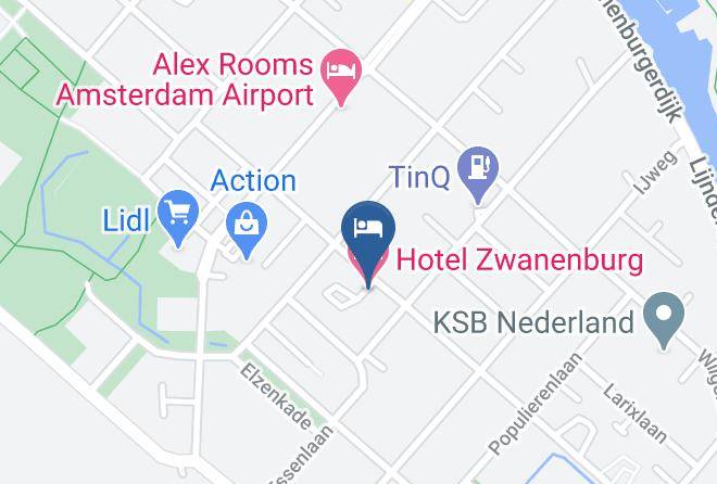 Hotel Zwanenburg Map