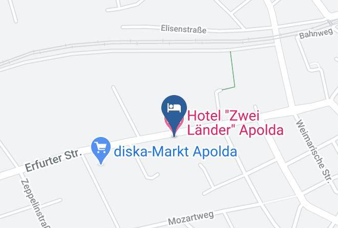 Weimarer Land - Hotel Zwei Lander Apolda Maps