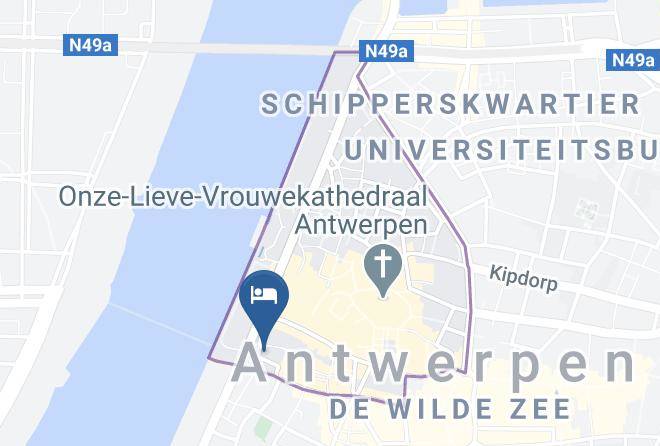 Antwerp - Hotel 1875 Maps