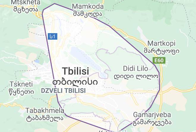 Tbilisi - Hotel2005 Maps