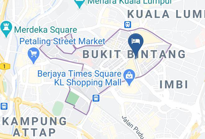 Kuala Lumpur - Hotel33 Star By The Square Maps
