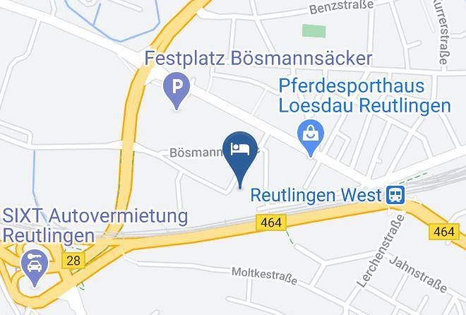 Reutlingen - Hotelalternative Inh Ralf Hoffmann Maps