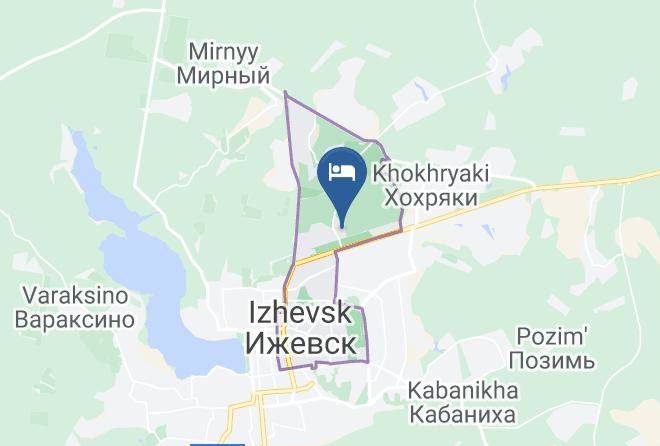 Izhevsk - Hotelapril Maps