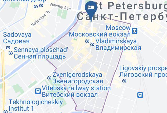 Saint Petersburg - Hotelastonsanktpetersburg Maps