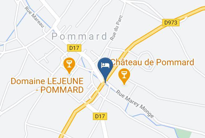 Cote D Or - Hotel Bar Restaurant Du Pont Maps