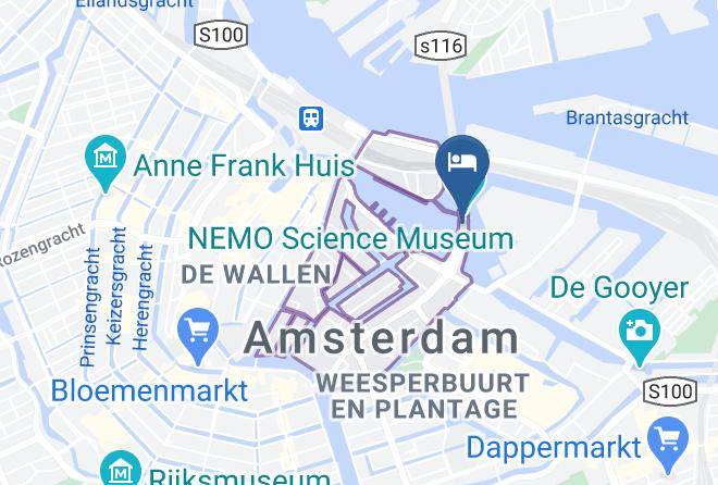 Amsterdam - Hotelboat Fiep Maps