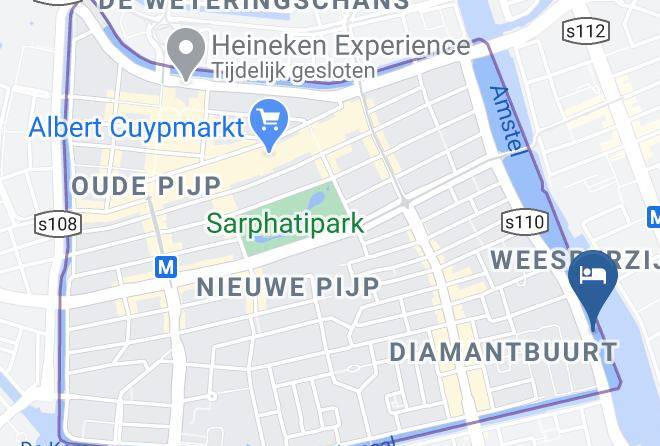 Amsterdam - Hotelboat Ideaal Maps