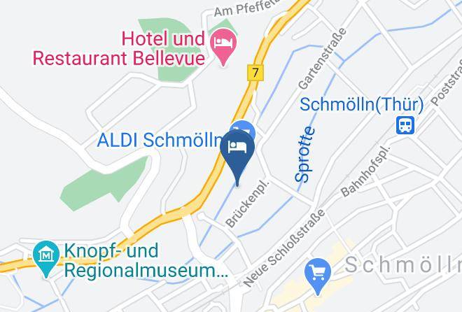 Altenburger Land - Hotel Cafe Baum Maps