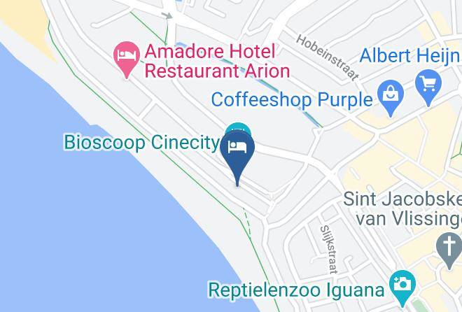 Vlissingen - Hotel Cafe Restaurant Solskin Maps