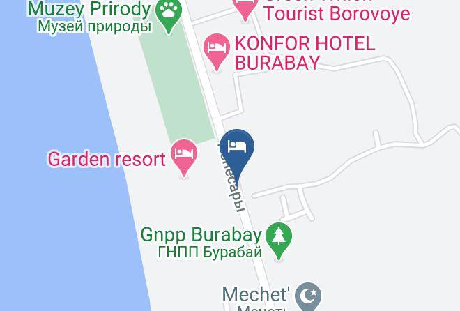 Burabay District - Hotelcomfort Maps