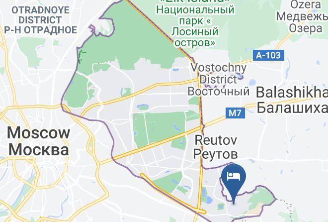 Moscow - Hotelcozy Maps