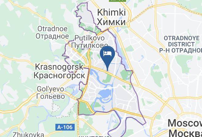 Moscow - Hotelcub A Maps