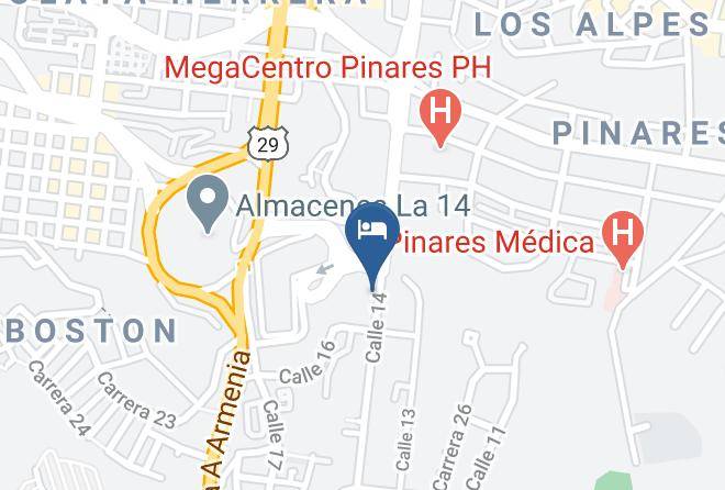 Pereira - Sercotel Habitat Hotel Maps