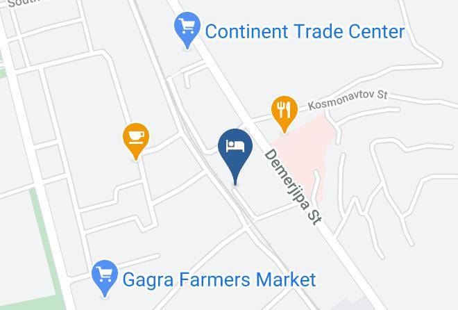 Georgia - Hoteldomikvgagrakh Maps