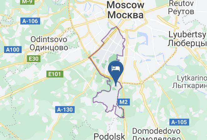Moscow - Hoteldonskoy Maps