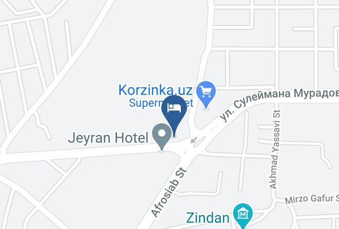Bukhara - Hotel Ds Gold Maps