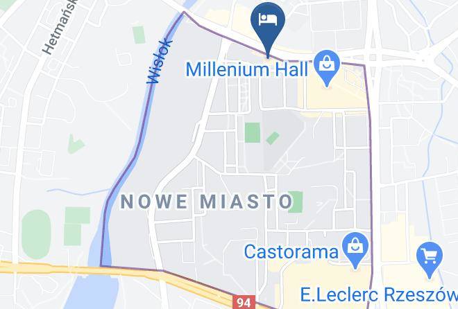 Rzeszow - Hotele Prezydenckie Maps