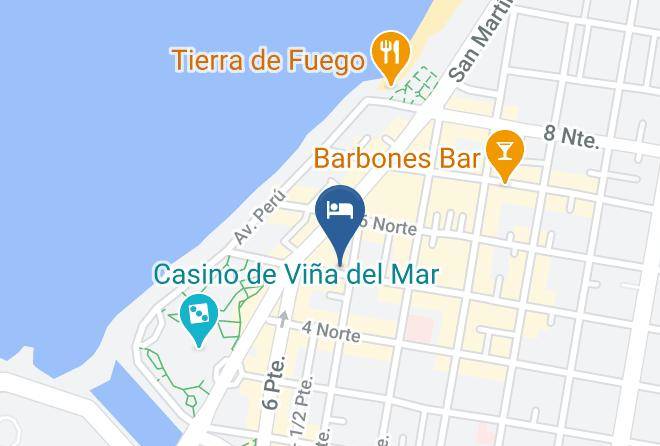 Valparaiso Province - Hotelera De Sathya Ltda Maps