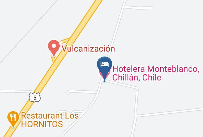 Punilla - Hotelera Monteblanco Chillan Chile Maps