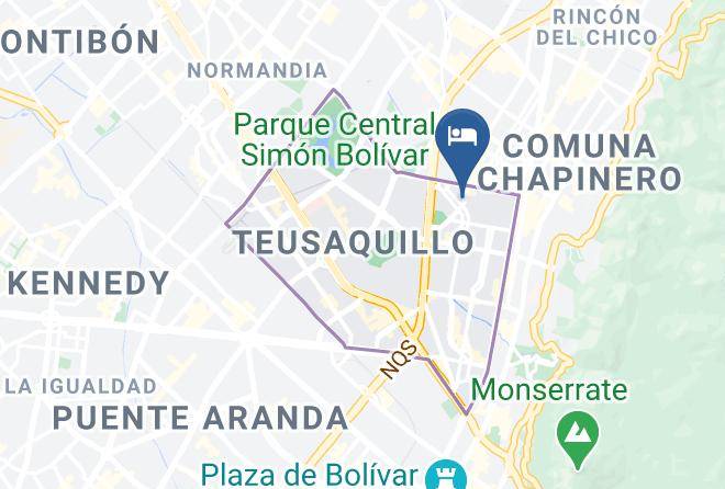 Bogota - Hoteles Bogota Inn Maps