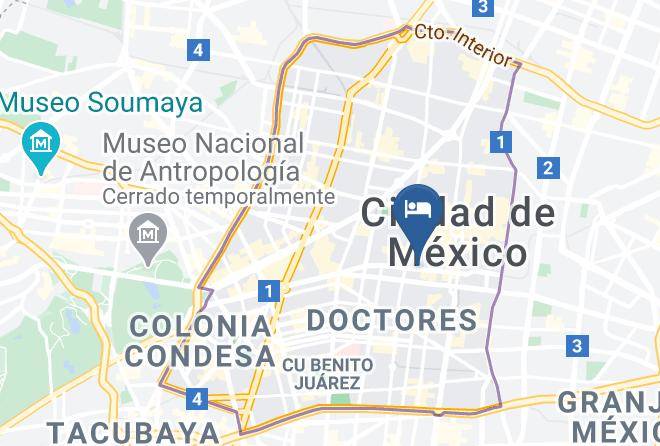 Cuauhtemoc - Hoteles Cadillac Sa De Cv Maps