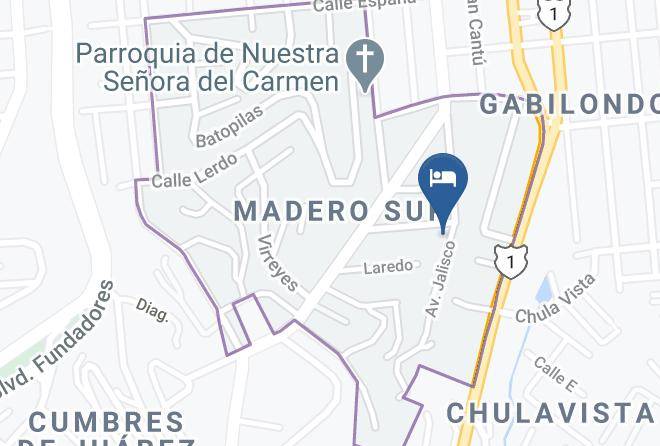 Tijuana - Hoteles Cc Maps