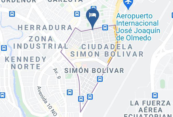 Guayaquil - Hoteles En Guayaquil Suites Guayaquil Cerca Del Aeropuerto Maps